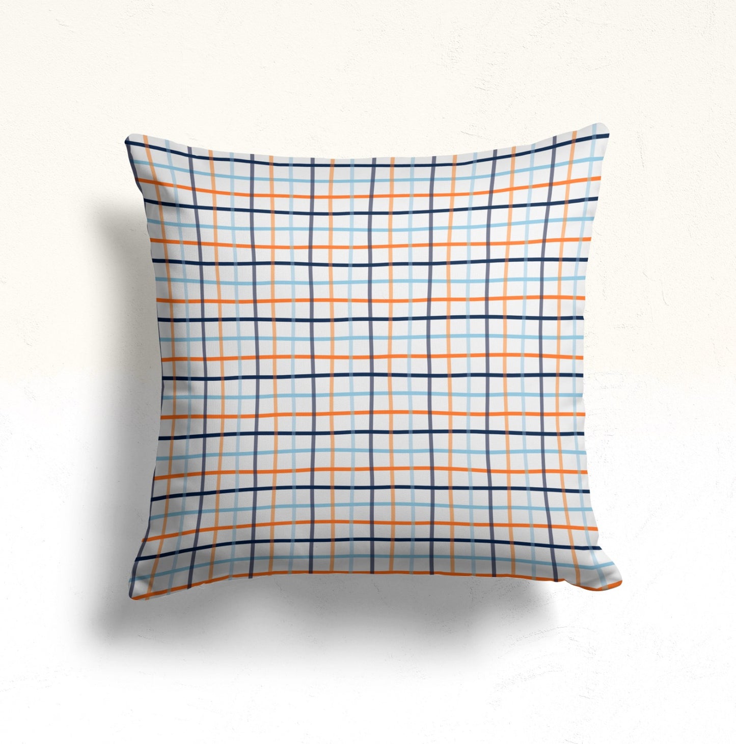 Retro Circular Pattern Pillow Cover, Daisy Splash Decorative