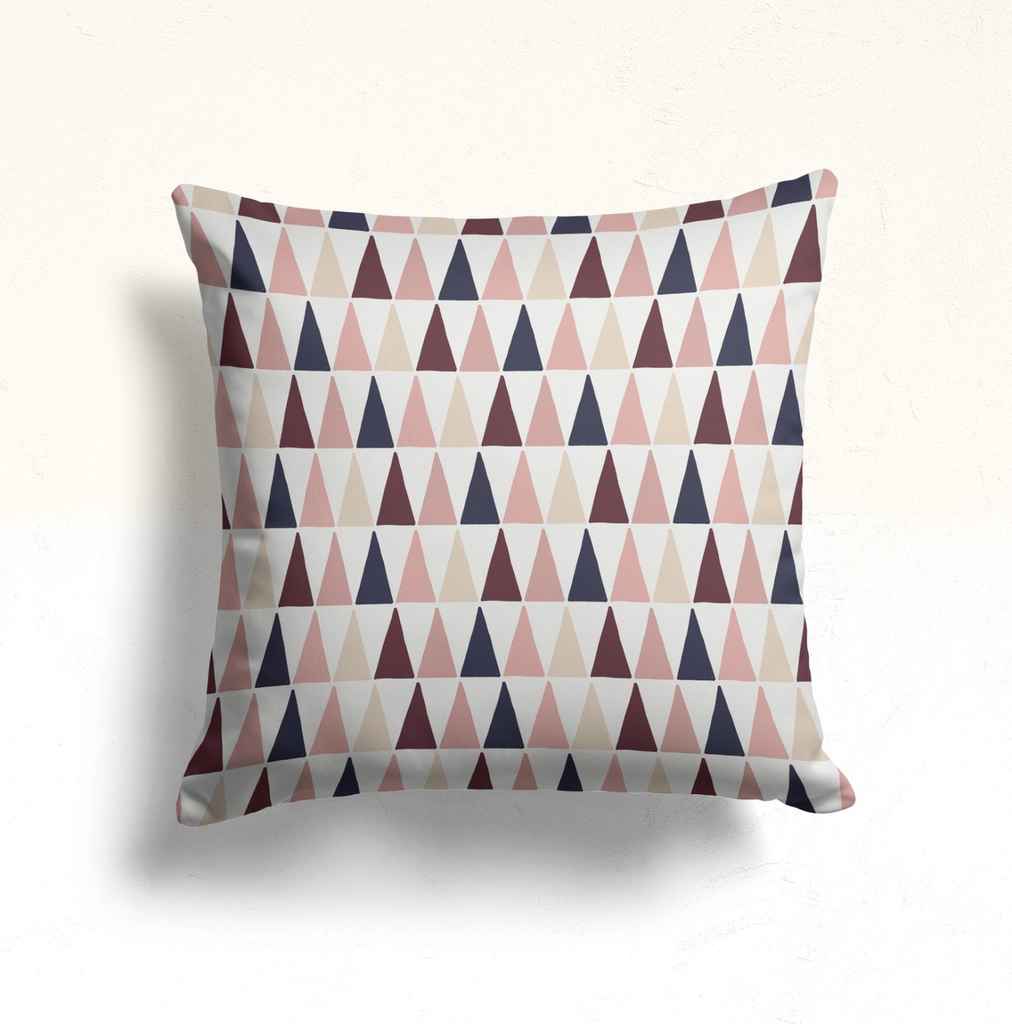 Floral and Bird Design Cushion Cover, Scandinavian Style