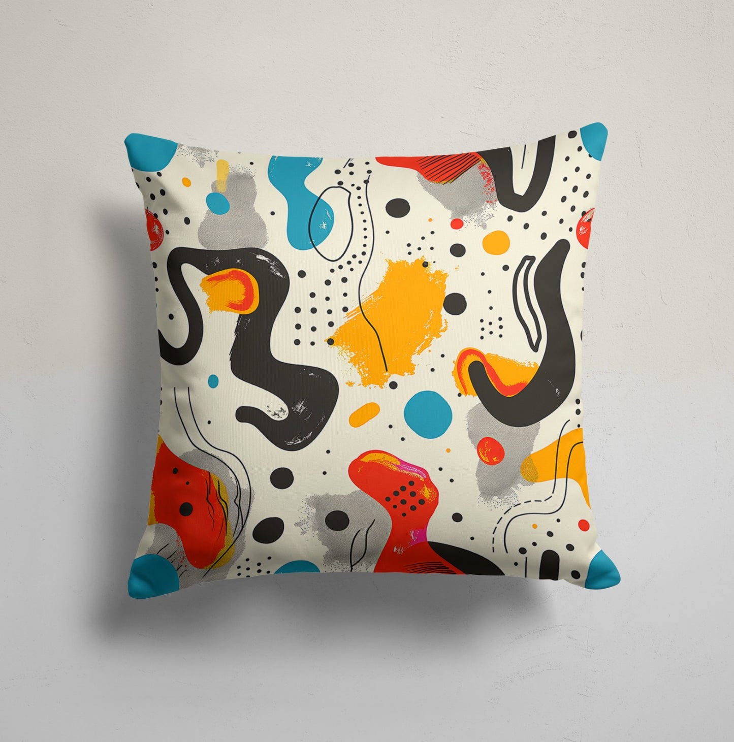 Mid-Century Inspired Abstract, Retro Geometric Vases