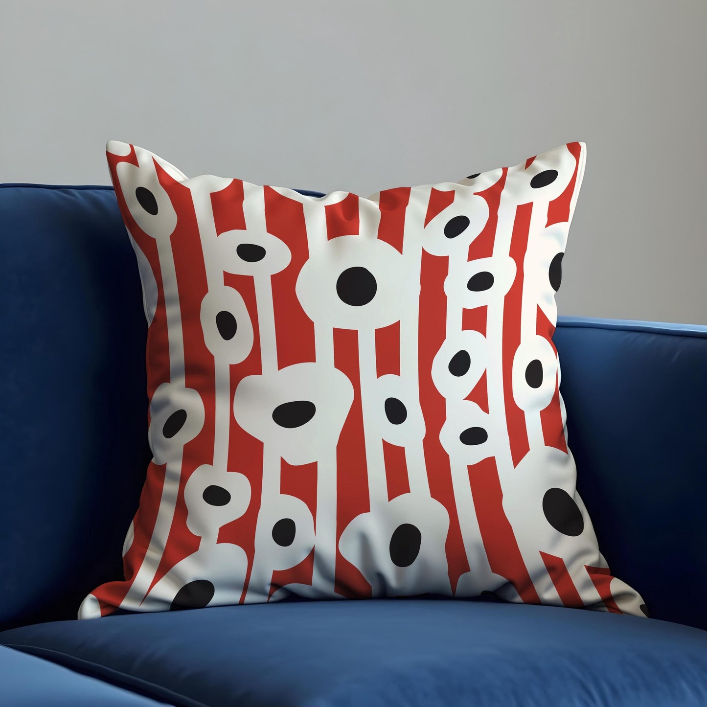 Retro Pop Art Cushion Cover, Graphic Throw Pillow Cover