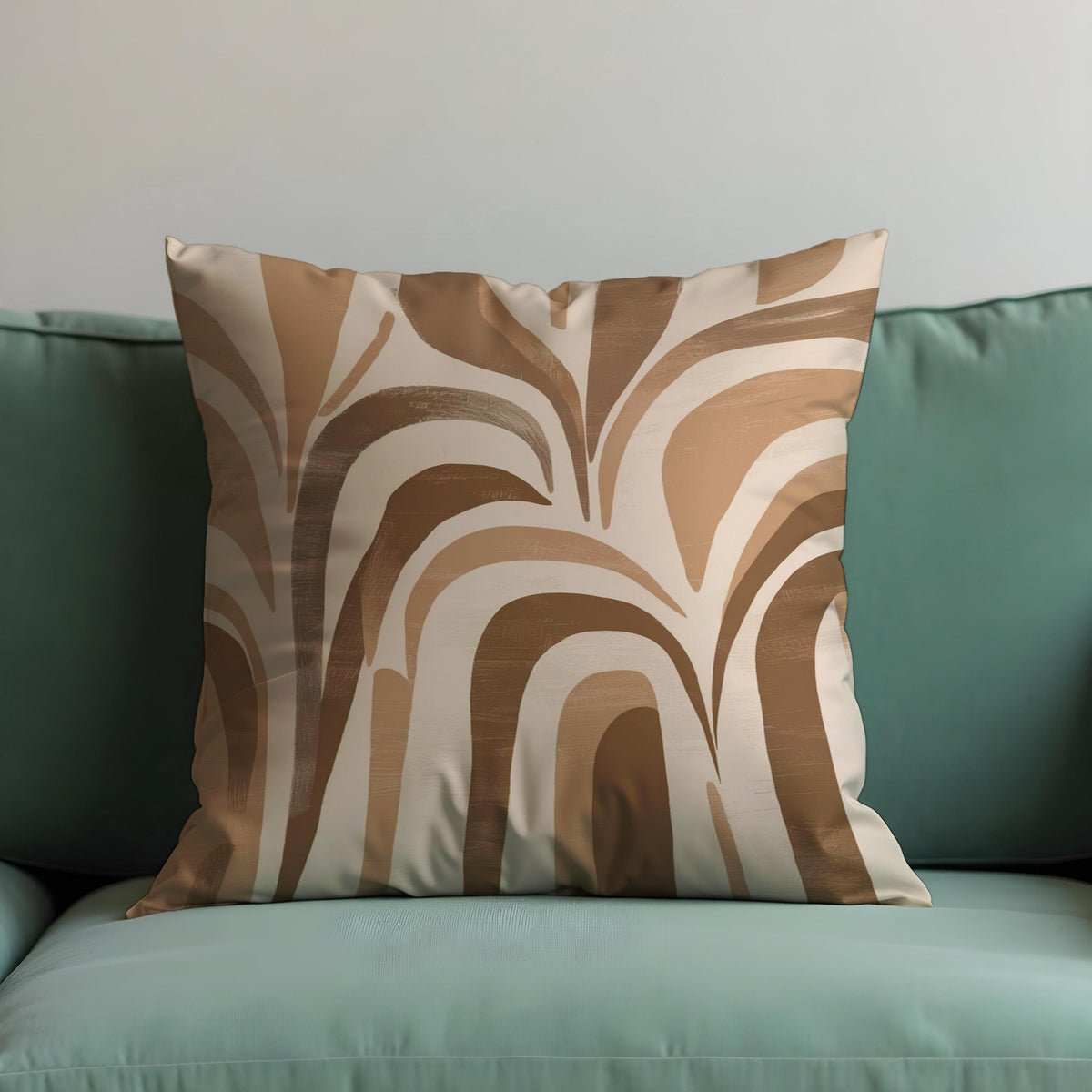 Neutral Arch Cushion Cover, Beige Throw Pillow Case