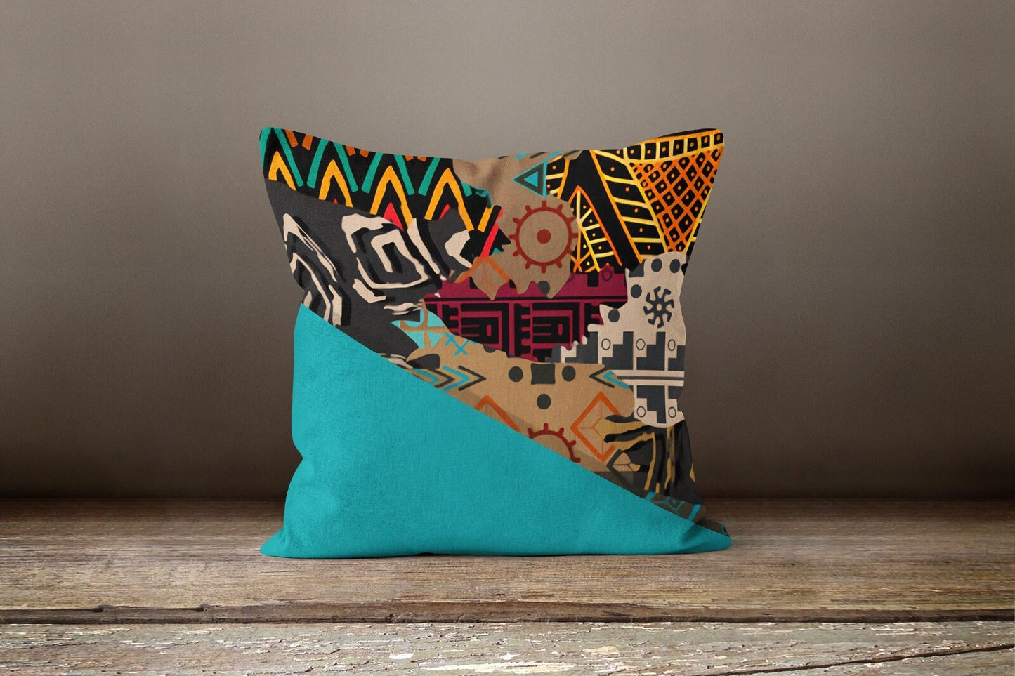 African Landscapes Decorative Cushion Cover