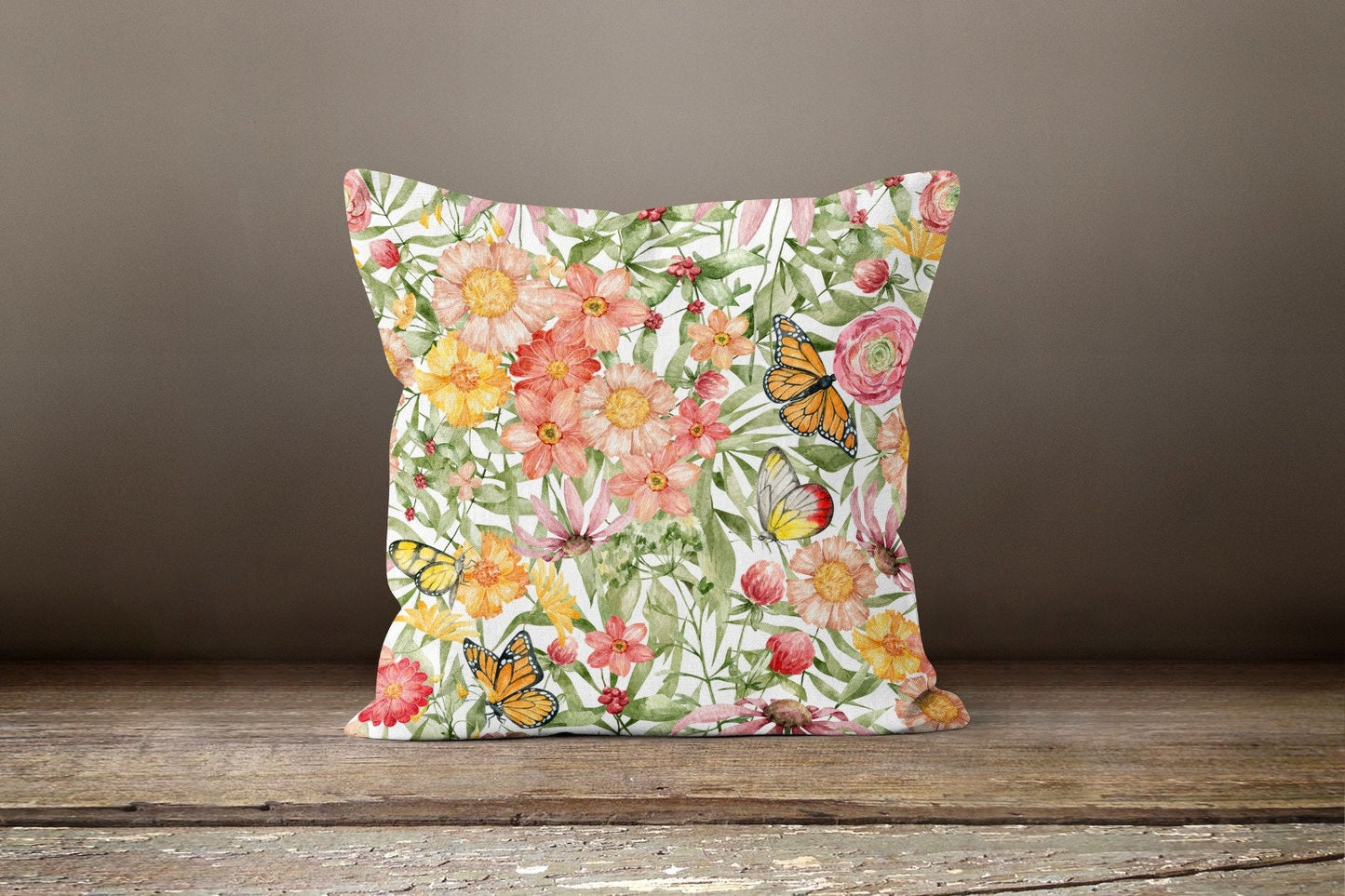 Colourful Butterfly Cushion Cover Decorative Cushion Case