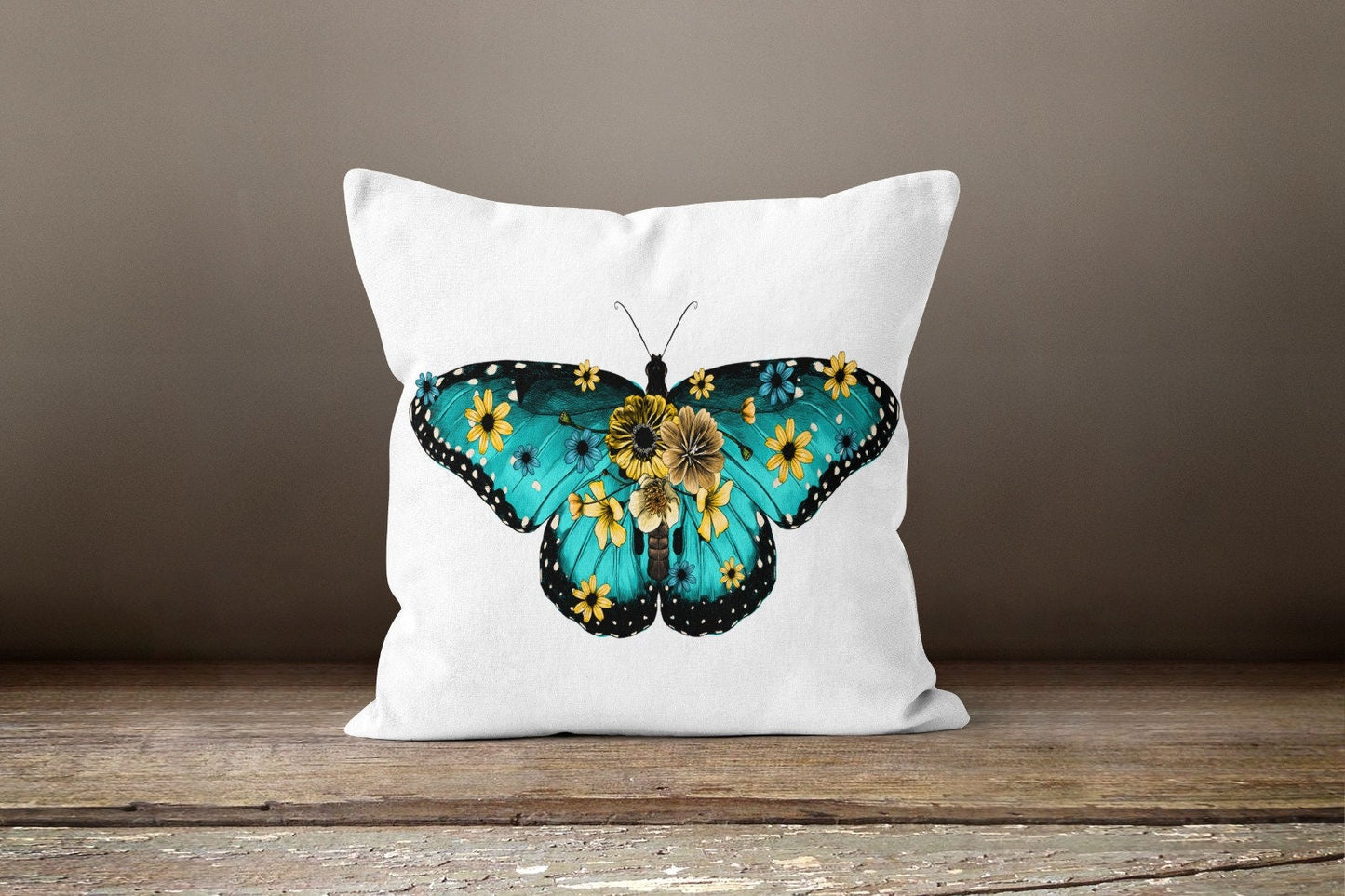 Colourful Butterfly Cushion Cover Decorative Cushion Case