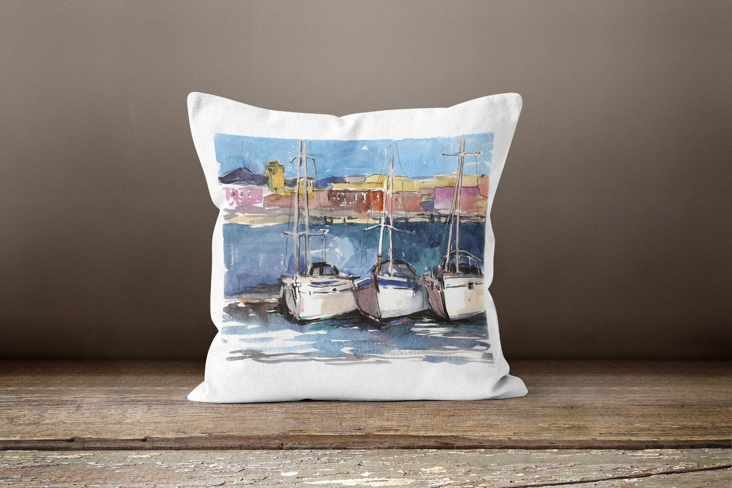 Nautical Sea Creature Coastal Cushion Cover