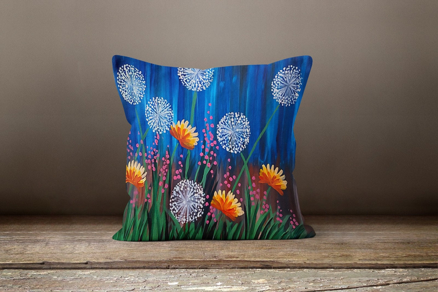 Beach House Decor Nautical Crab Cushion Cover