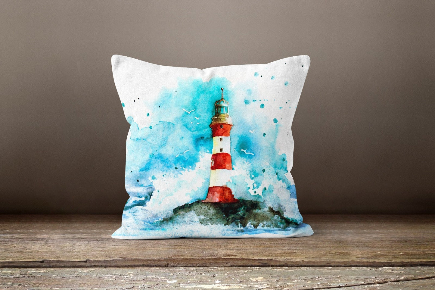 Nautical Sea Creature Coastal Cushion Cover