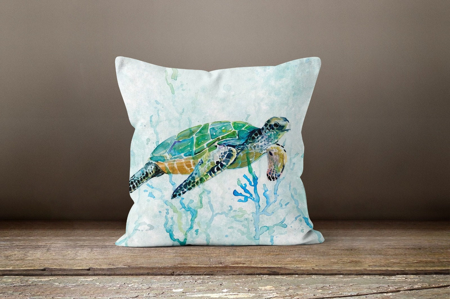 Nautical Sea Creature Coastal Cushion Cover