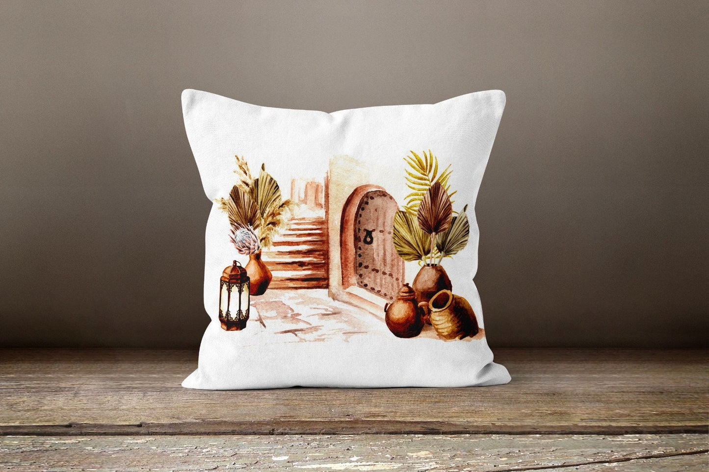 Mid Century Modern Boho Cushion Cover