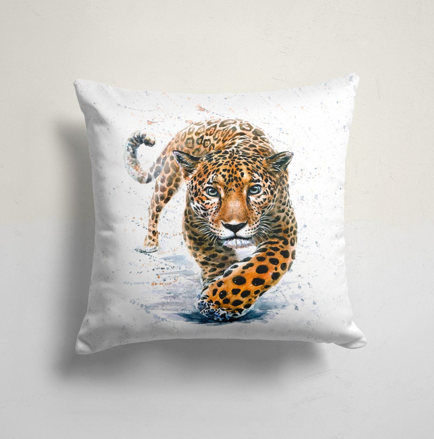 Leopard Wildlife Animal Skin Jungle Cushion Cover