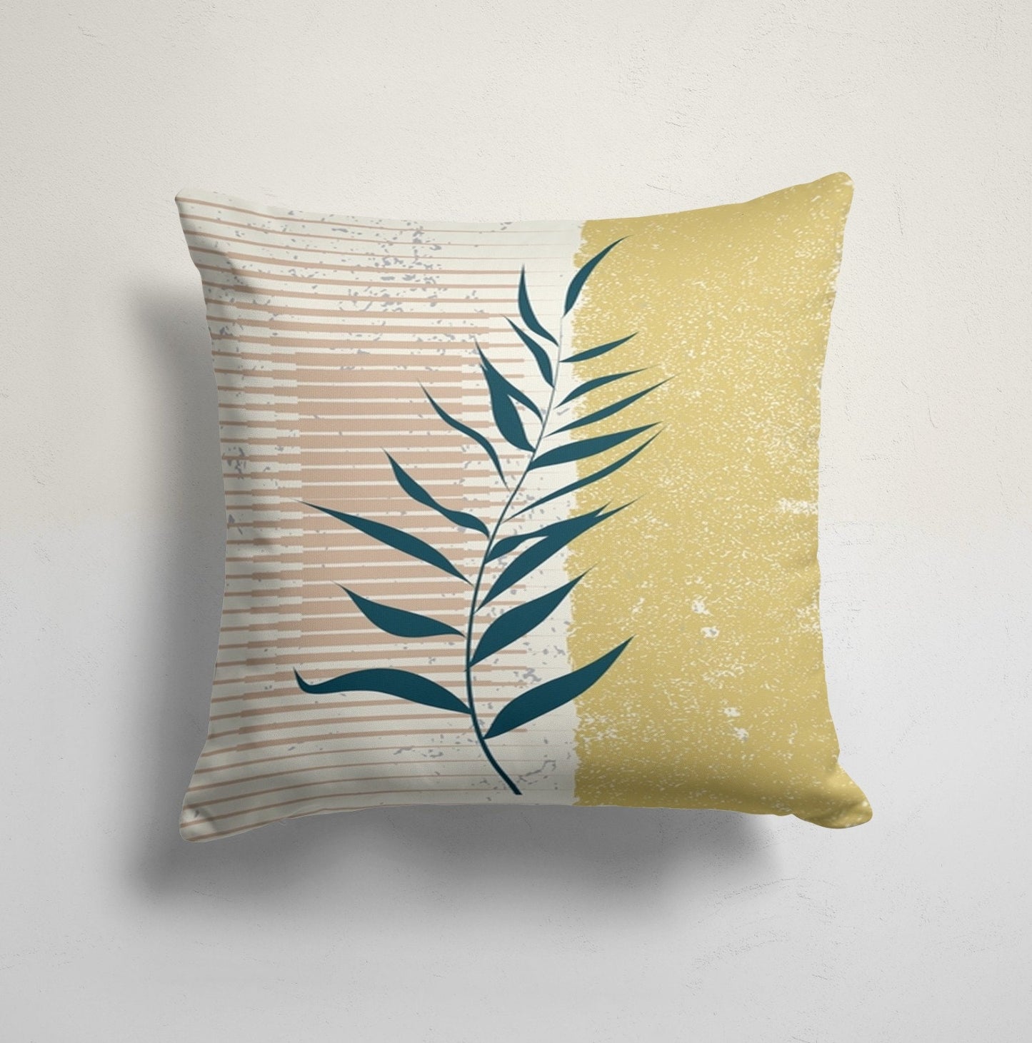 Abstract Flower Cushion Cover