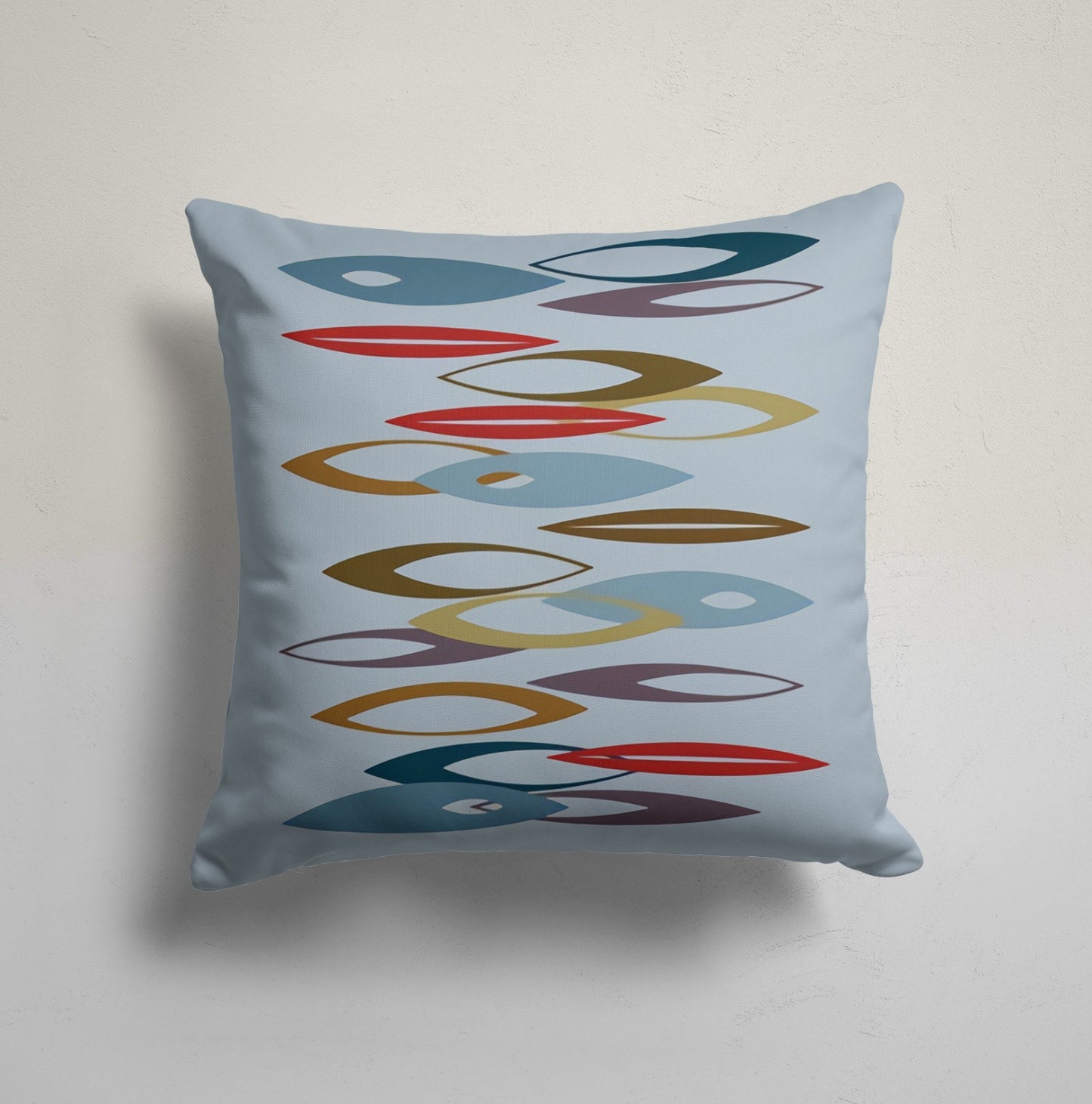 Abstract Mid Century Modern Cushion Cover