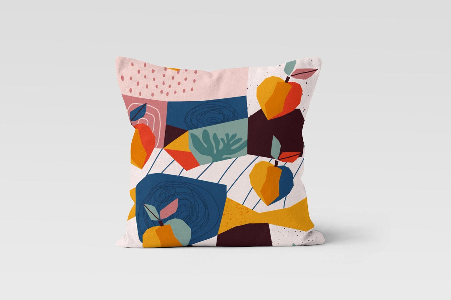 Abstract Geometric Mid Century Modern Cushion Cover