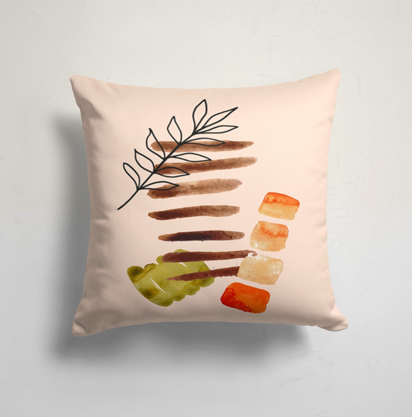 Abstract Mid Century Modern Retro Pillow Covers
