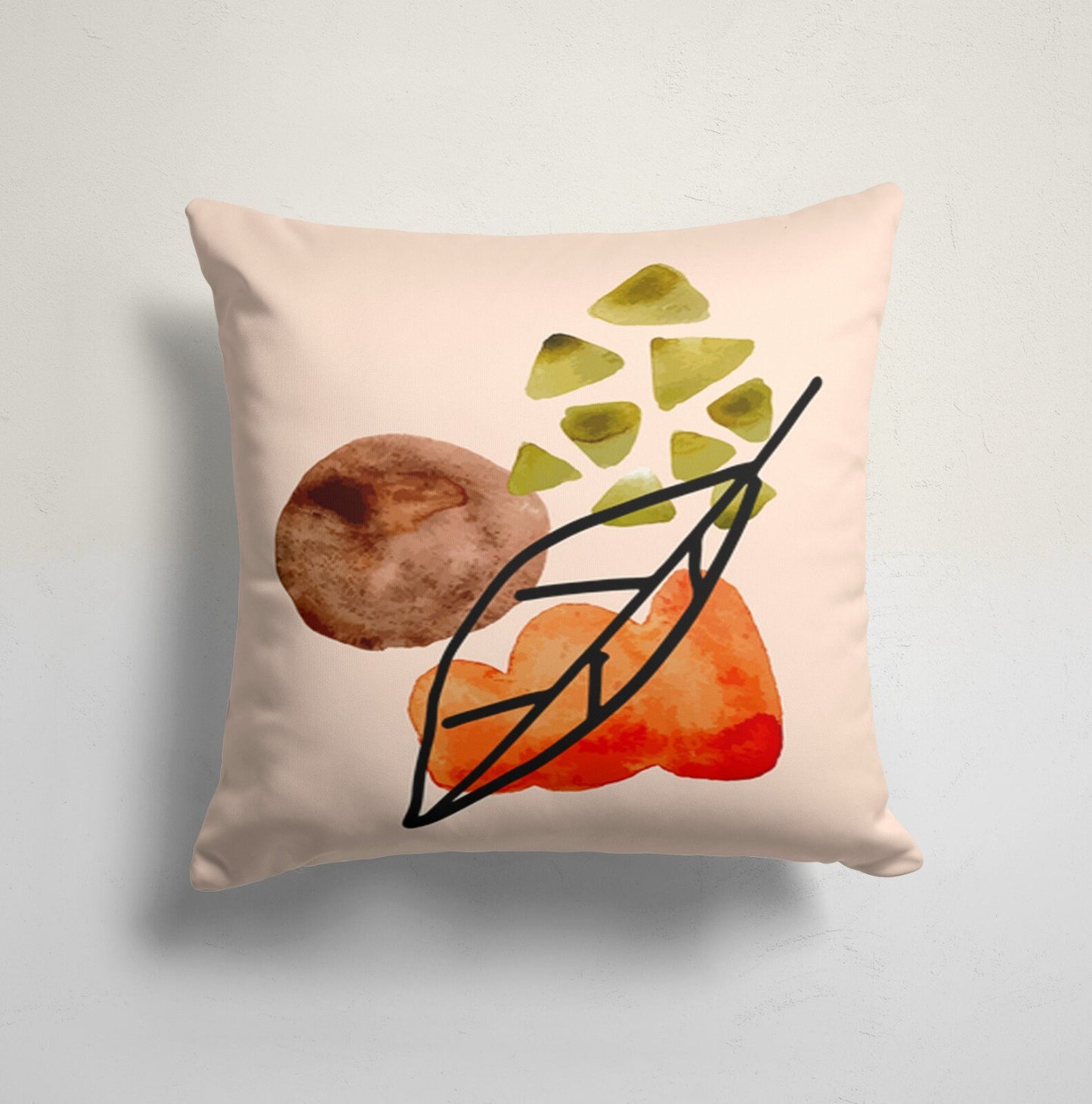 Abstract Mid Century Modern Retro Pillow Covers