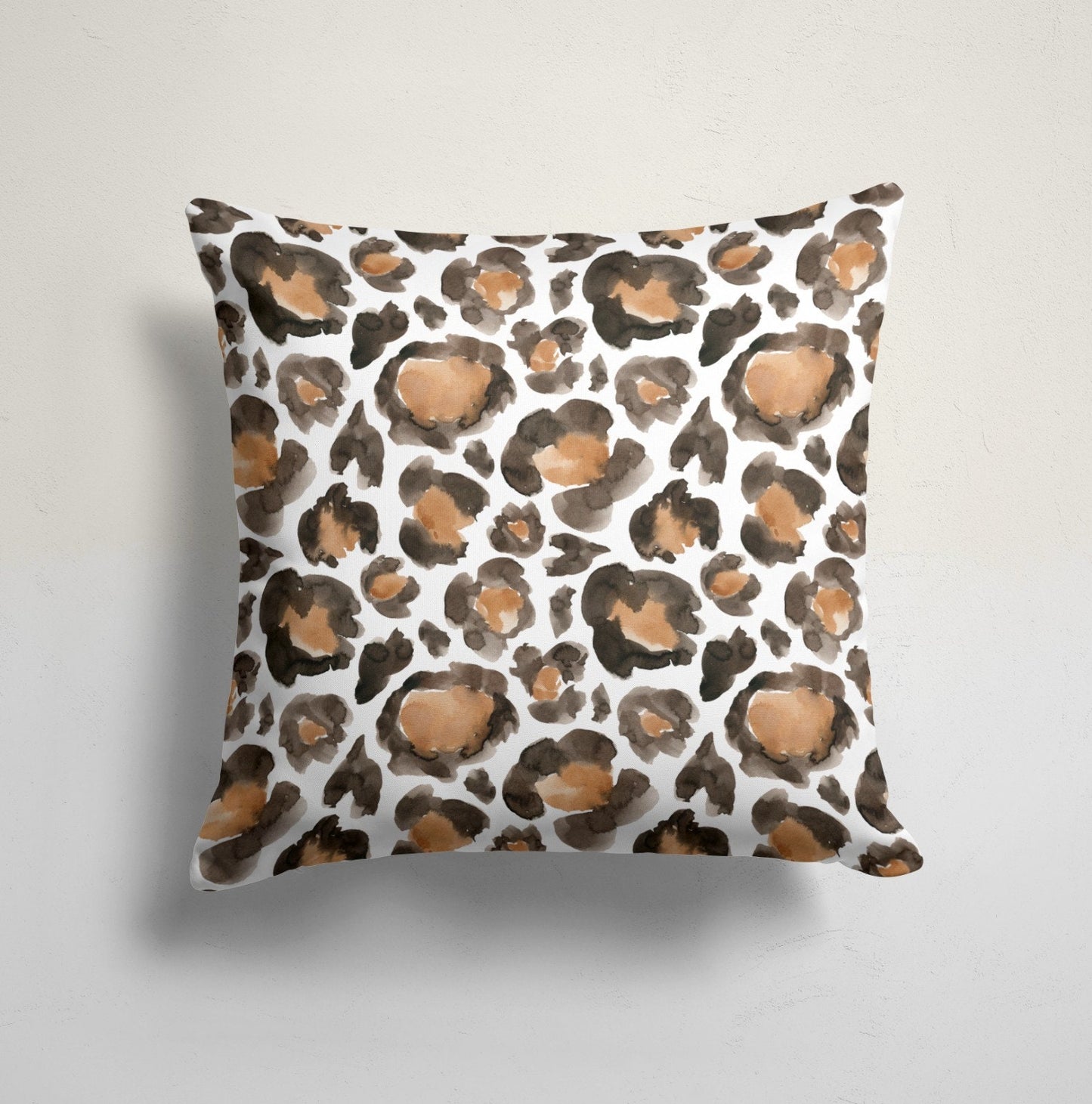 Leopard Wildlife Animal Skin Jungle Cushion Cover