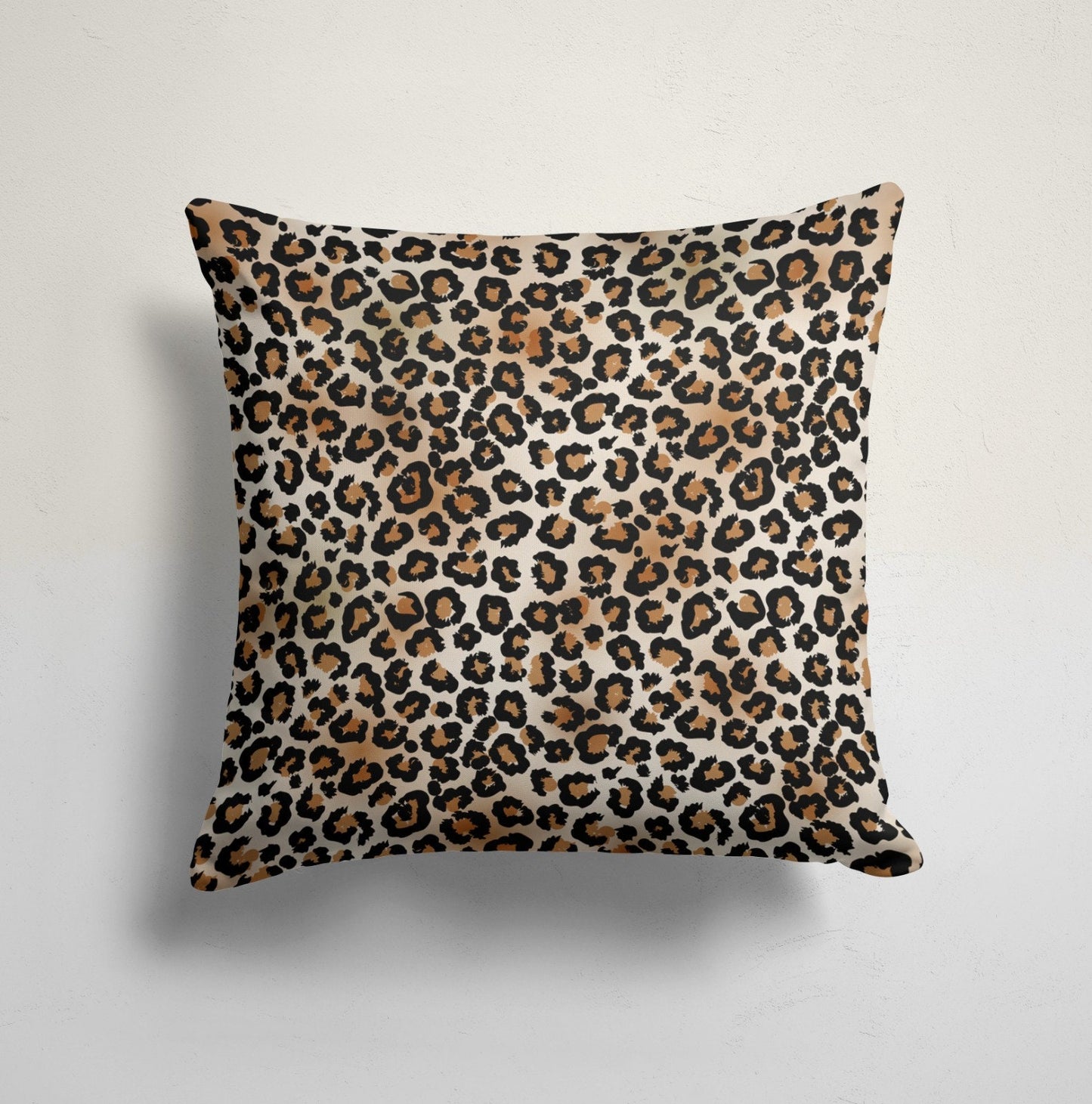 Leopard Wildlife Animal Skin Jungle Cushion Cover
