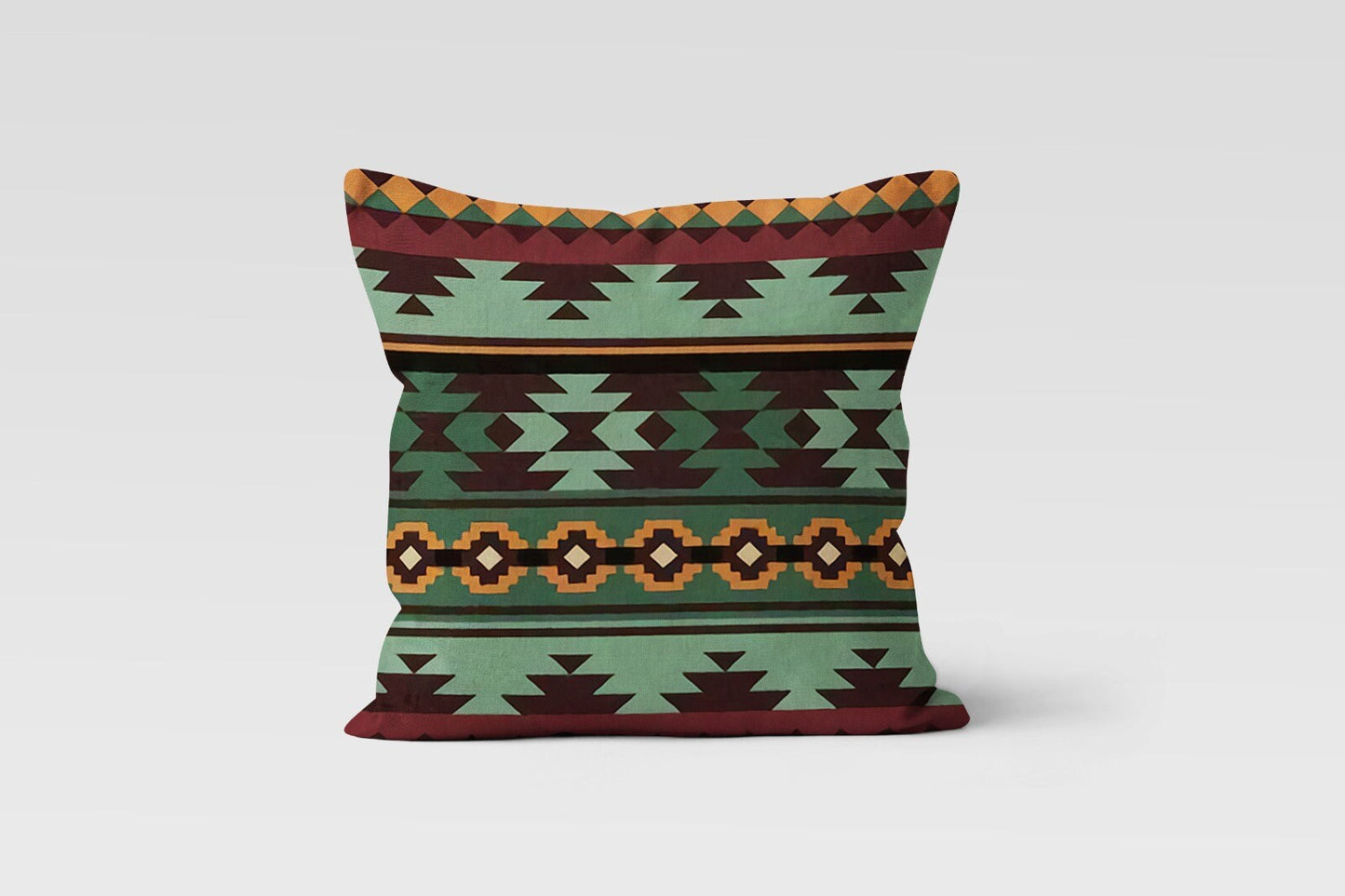 Turkish Kilim Authentic Style Print Cushion Cover