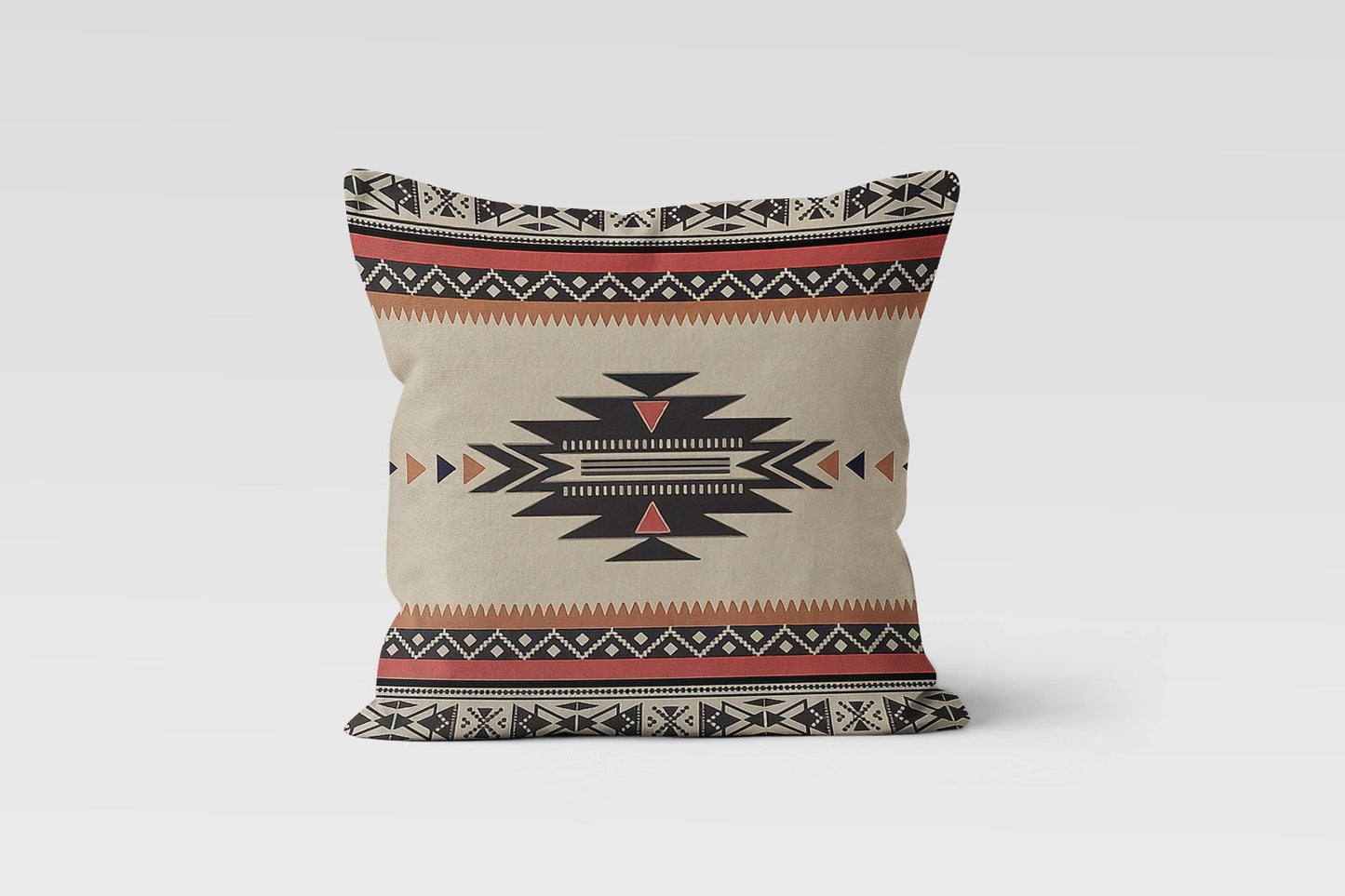 Turkish Kilim Print Southwestern Aztec Cushion Cover