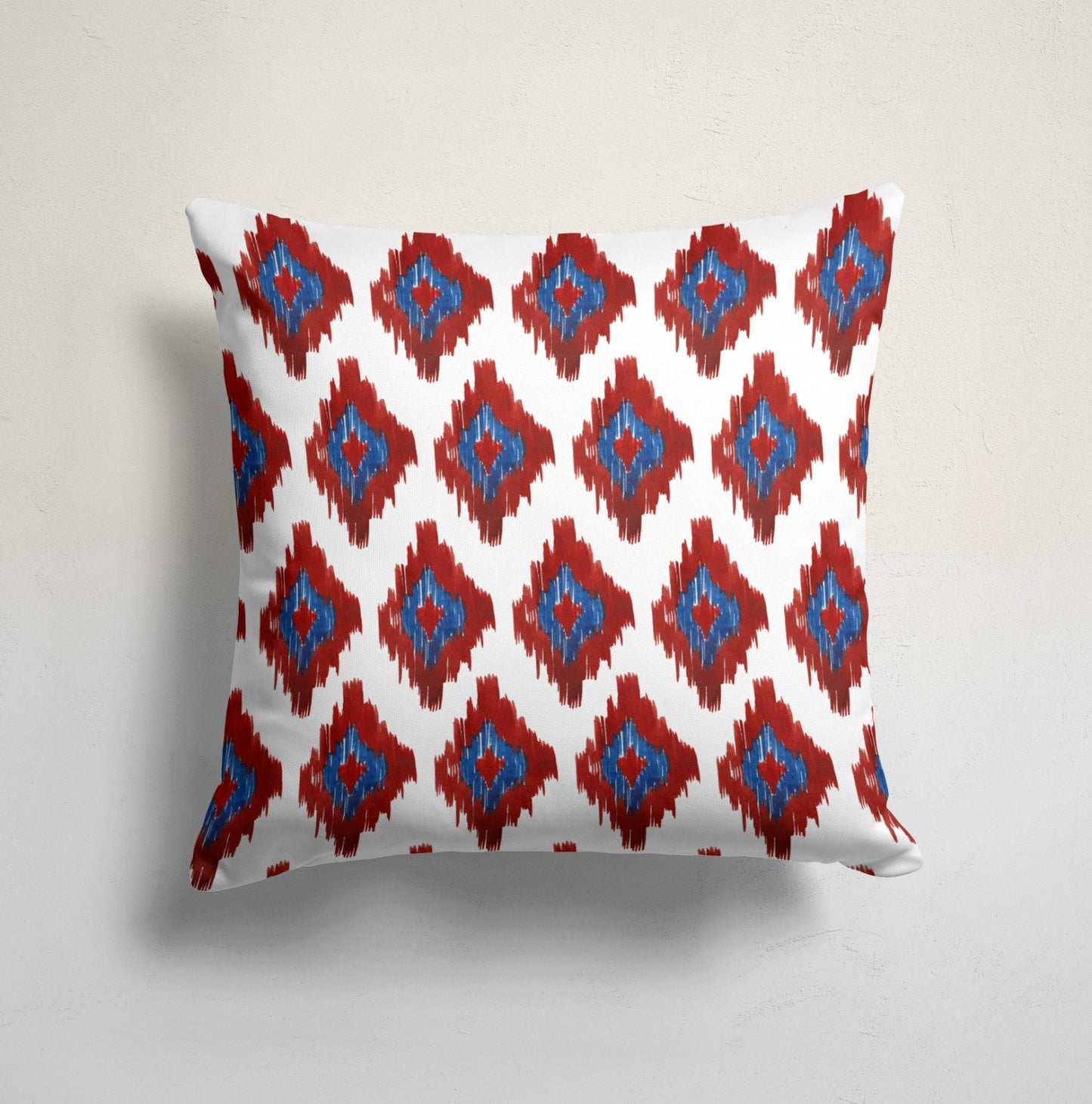 Farmhouse Ethnic Turkish Kilim Print Cushion Cover