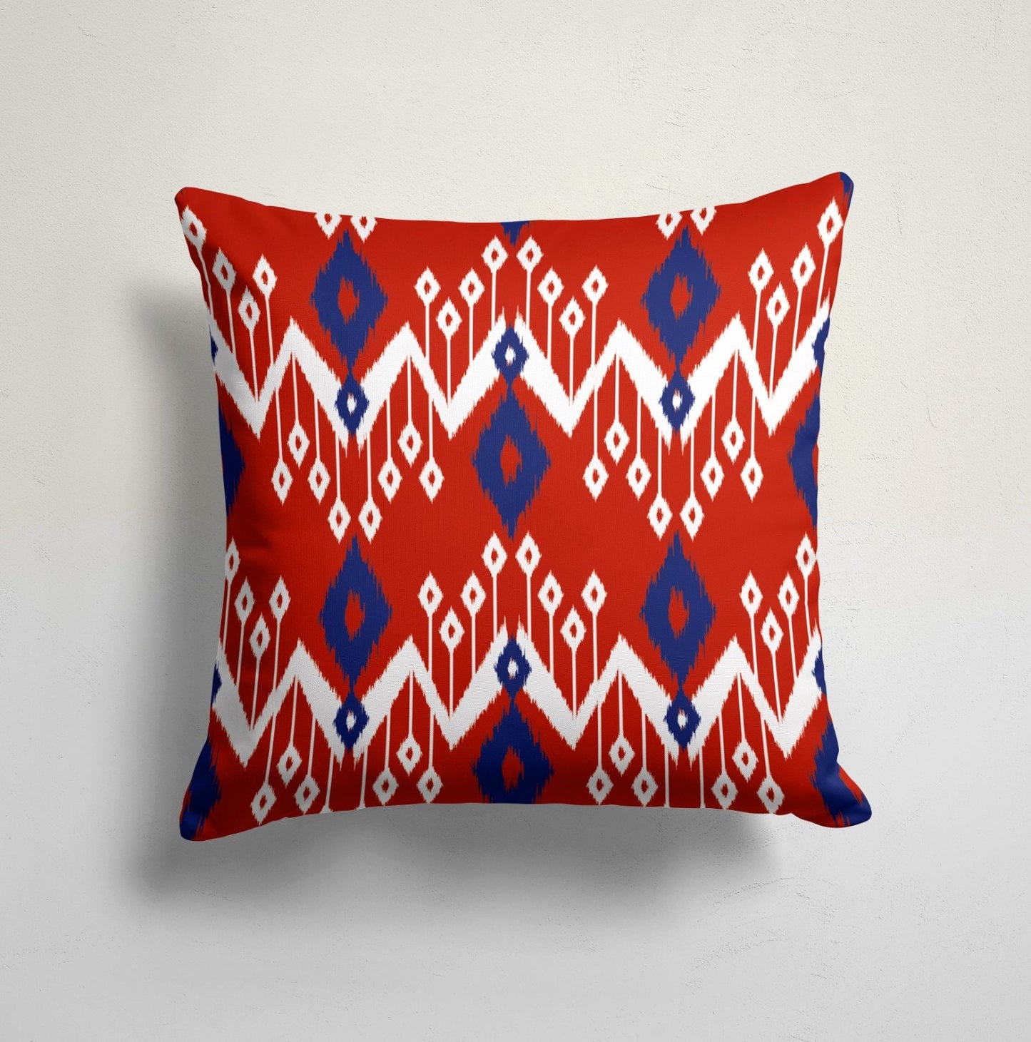 Farmhouse Ethnic Turkish Kilim Print Cushion Cover