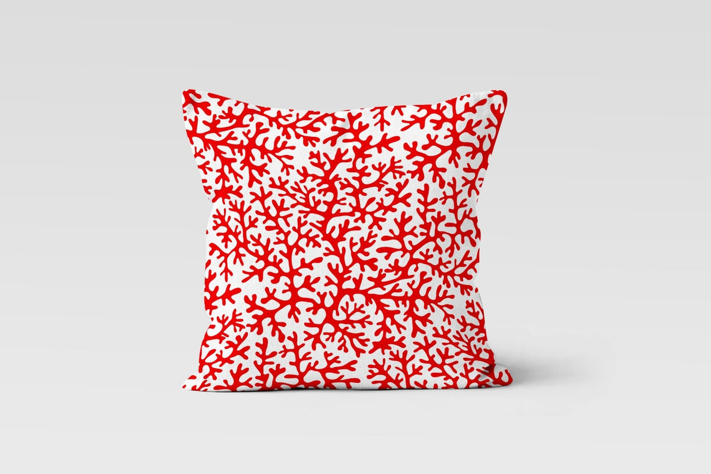 Oceanic Wildlife Coral Reef Sea Creatures Cushion Cover