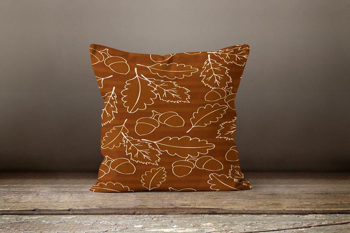 Autumn Leaves Farmhouse Home Decor Printed Cushion Cover
