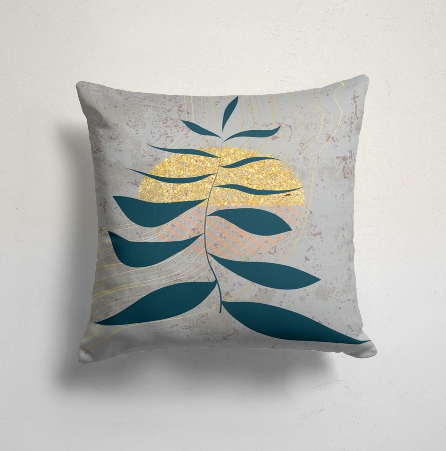 Abstract Landscape View Cushion Cover