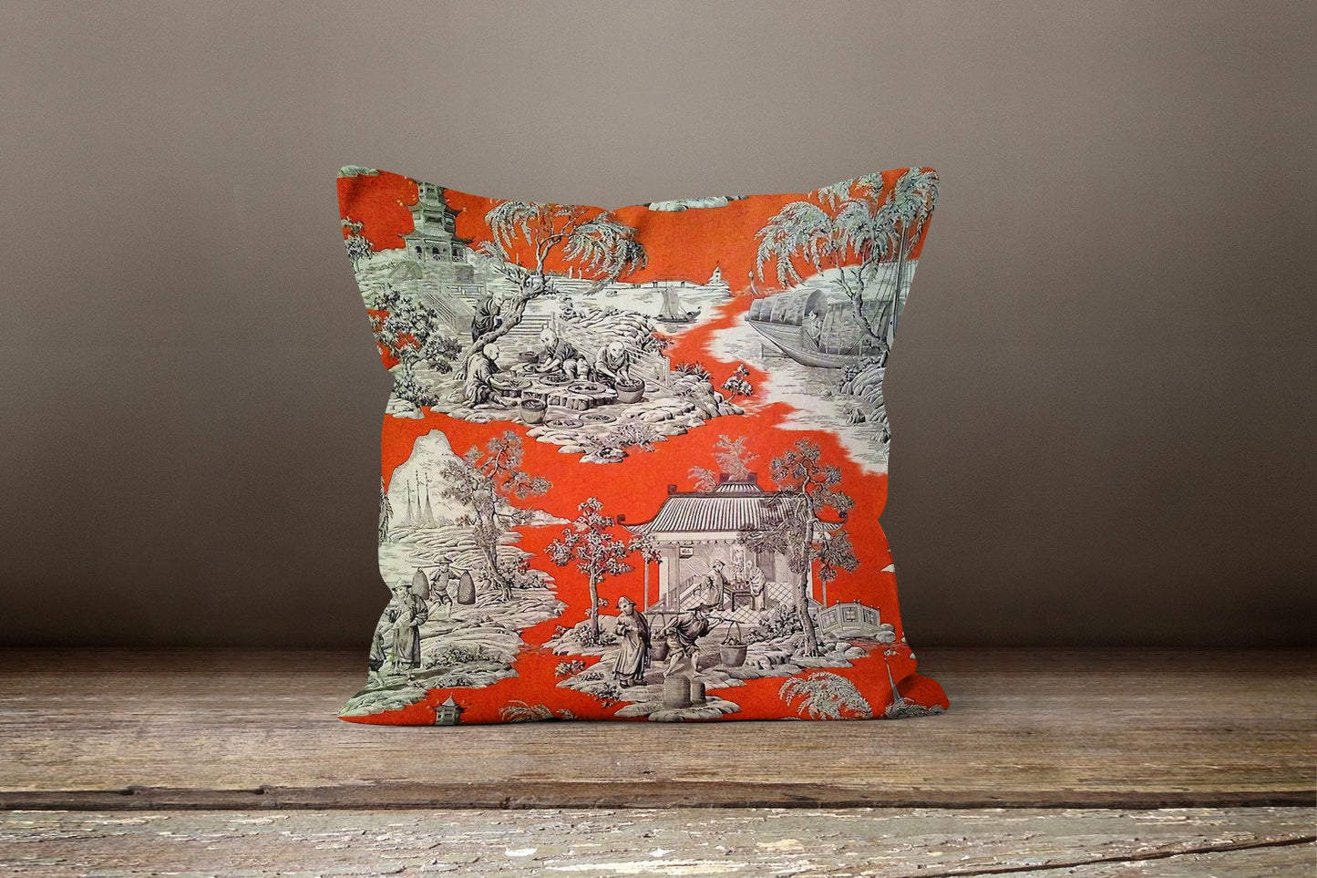 Orange Decorative Cushion Cover Authentic Home Decor