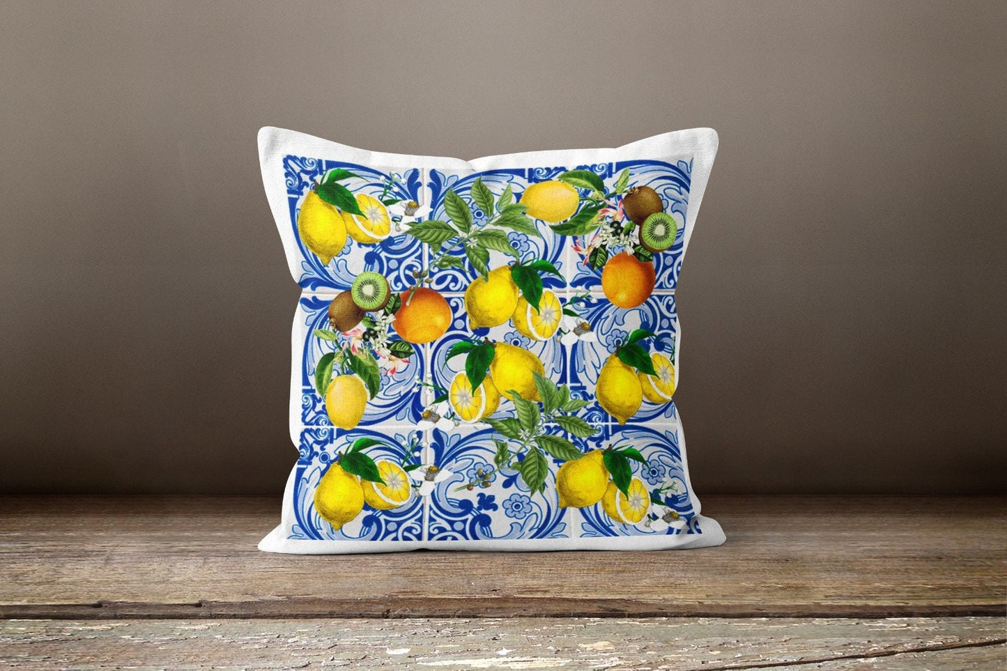 Lemon & Fruit Decorative Modern Cushion Case