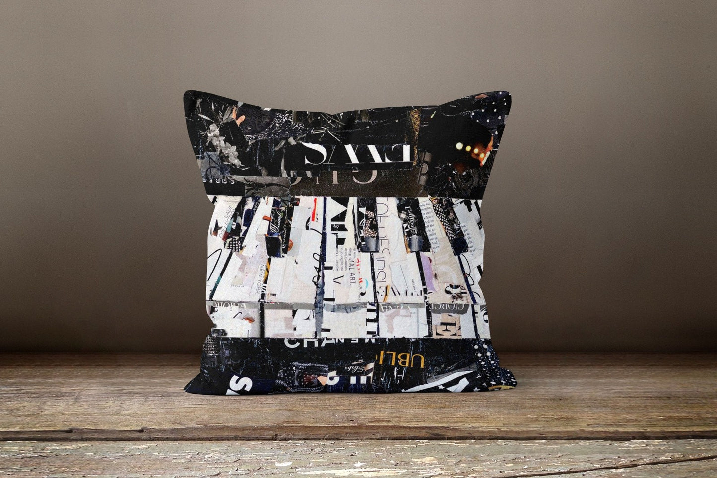 Musical Instrument Pillow Cover Camera Pattern Cushion Case