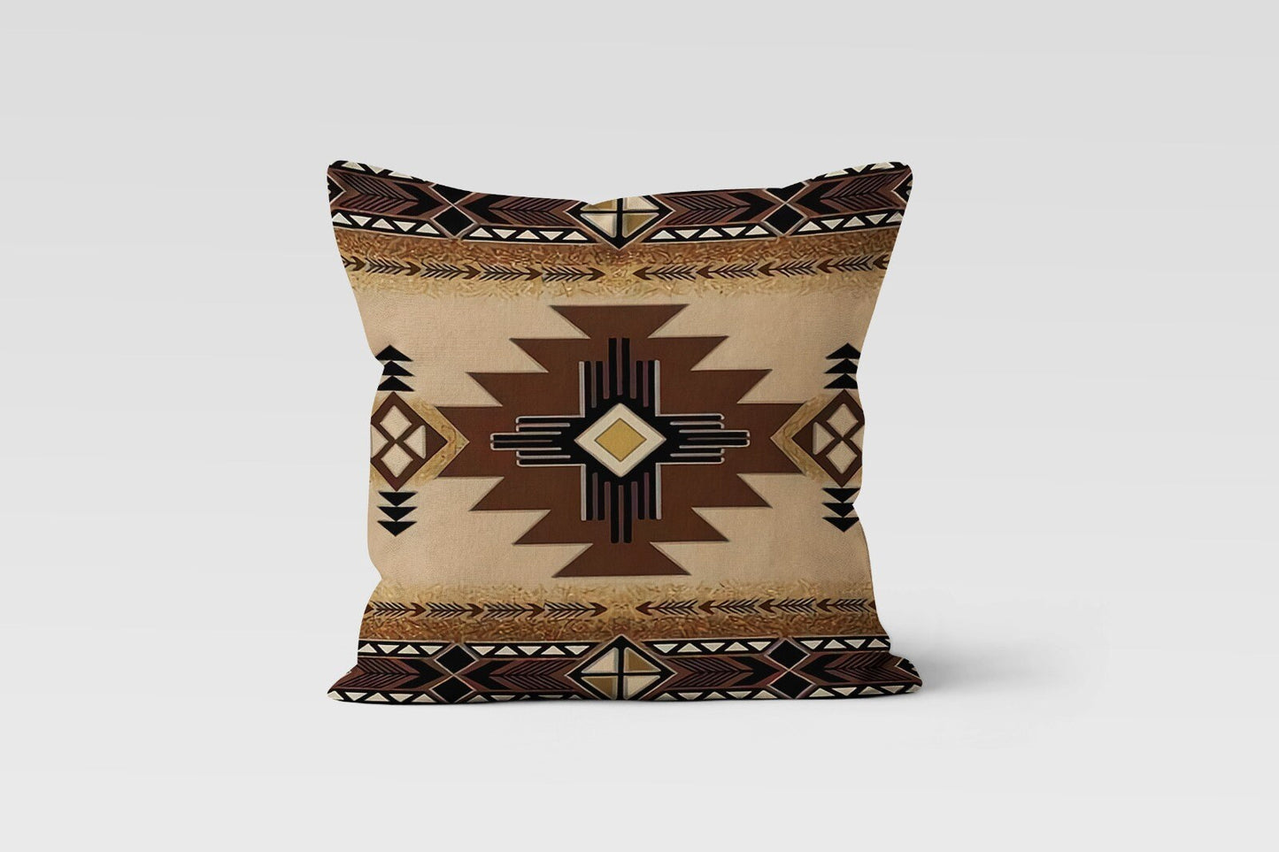 Turkish Kilim Authentic Style Print Cushion Cover