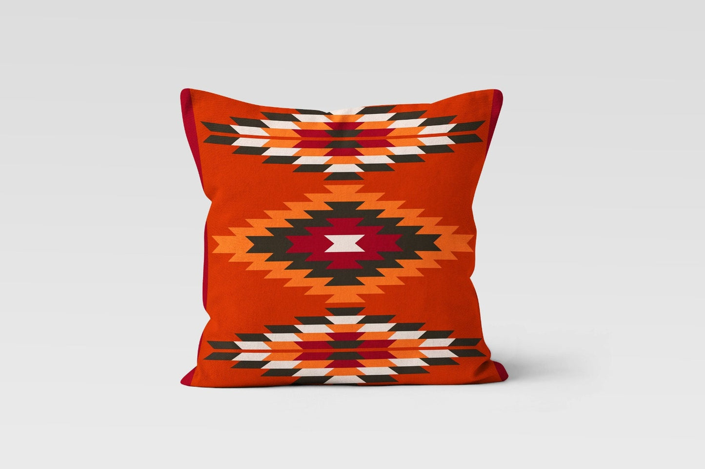 Turkish Kilim Print Southwestern Aztec Cushion Cover
