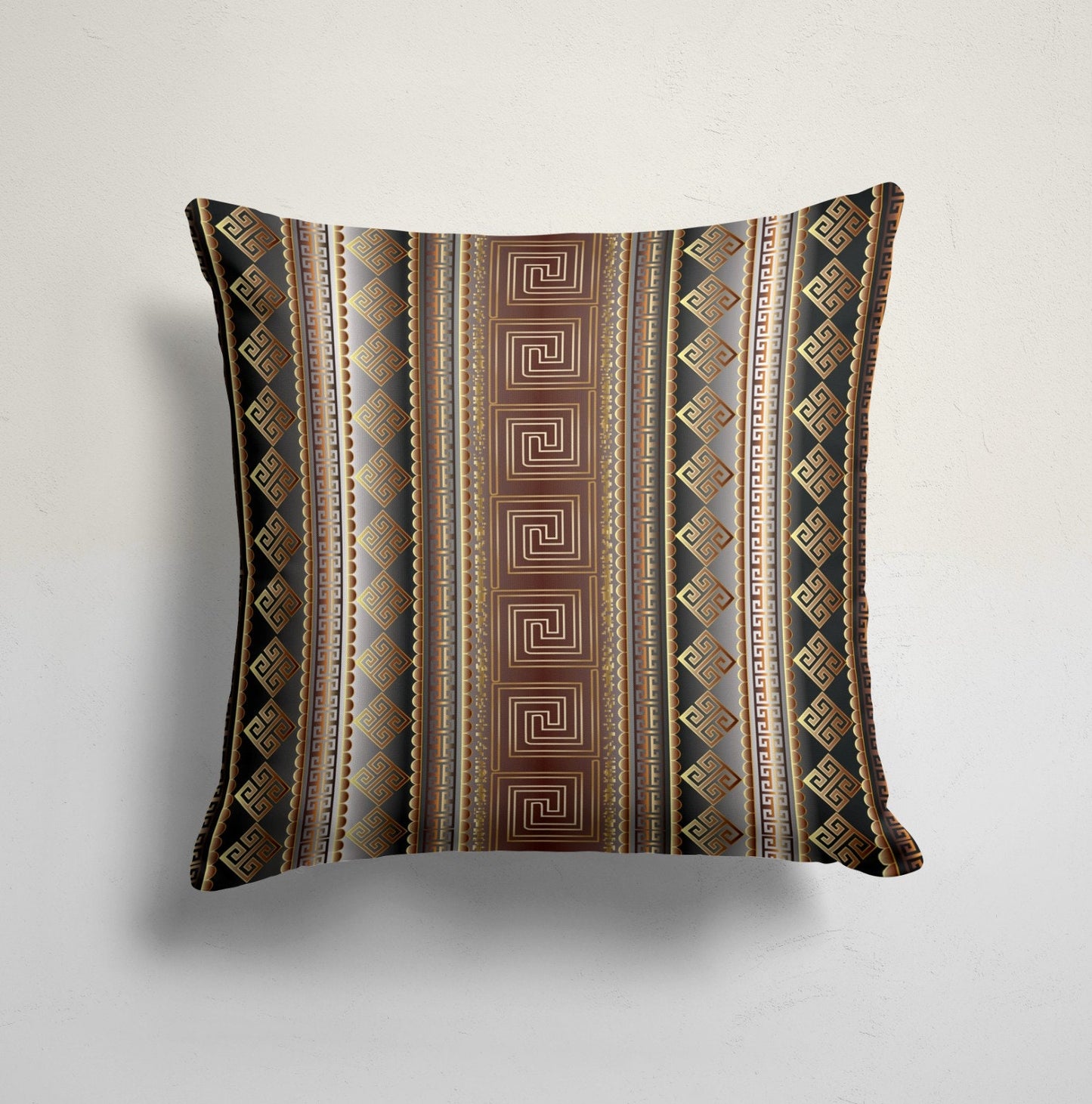 Ethnic Farmhouse Traditional Kilim Print Cushion Cover