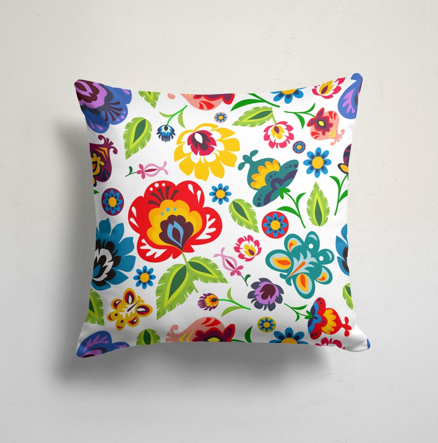 Modern Brushed Effect Colorful Cushion Cover