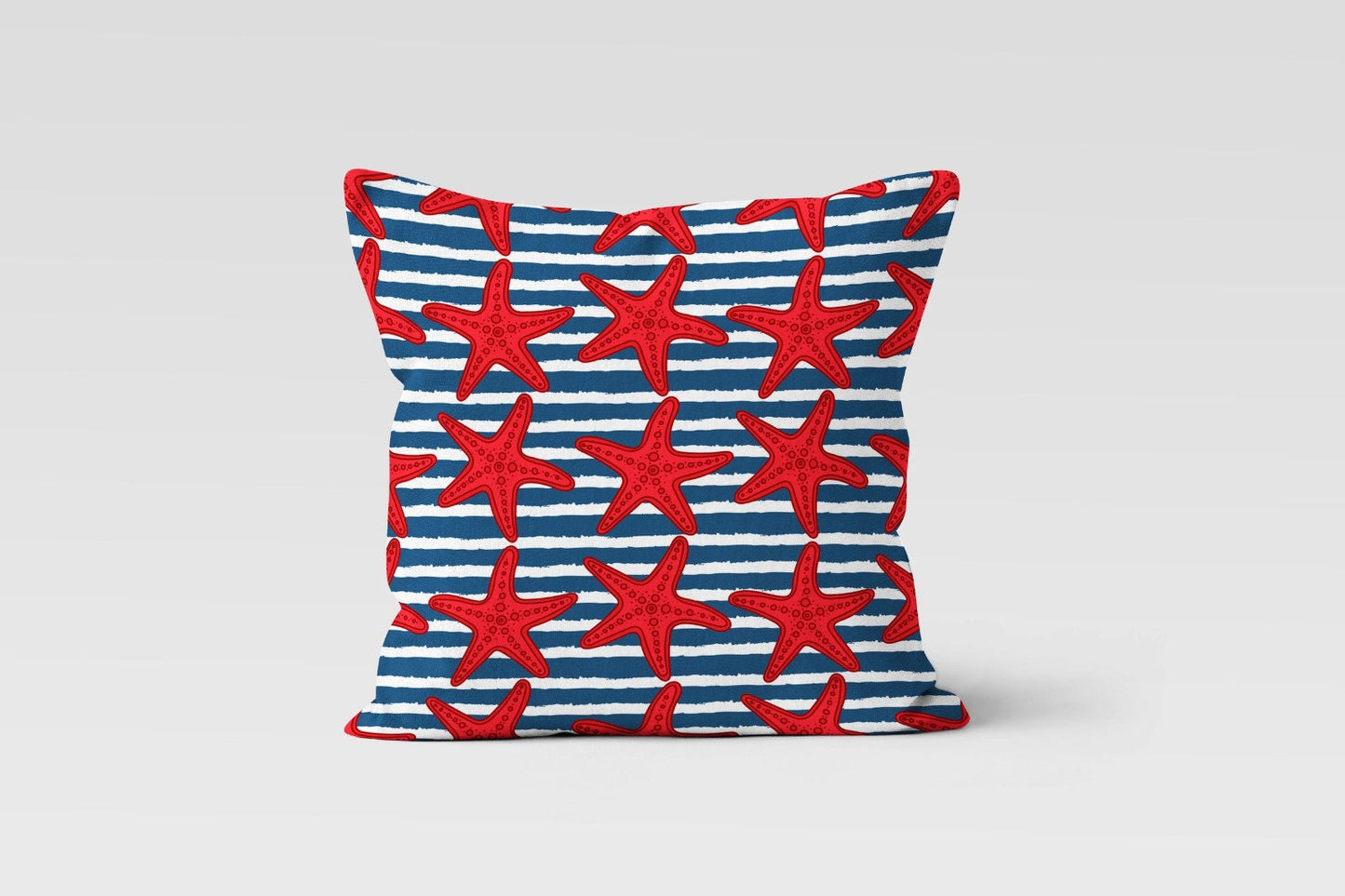 Oceanic Wildlife Coral Reef Sea Creatures Cushion Cover