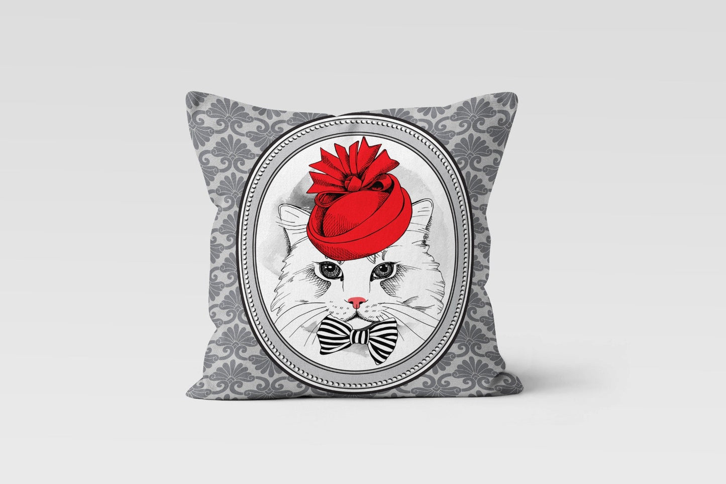 Cat Lovers Cushion Covers Animal Print Modern Living Room
