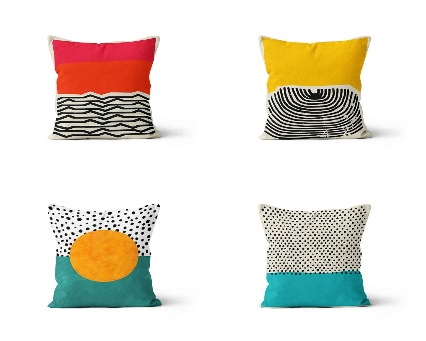 Abstract Colorful Cushion Cover Modern Bedroom Cushion Case