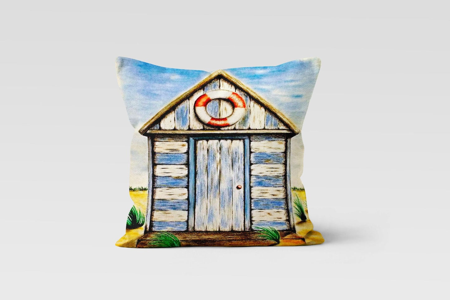 Nautical Sea Beach Cushion Cover Coastal House Decor