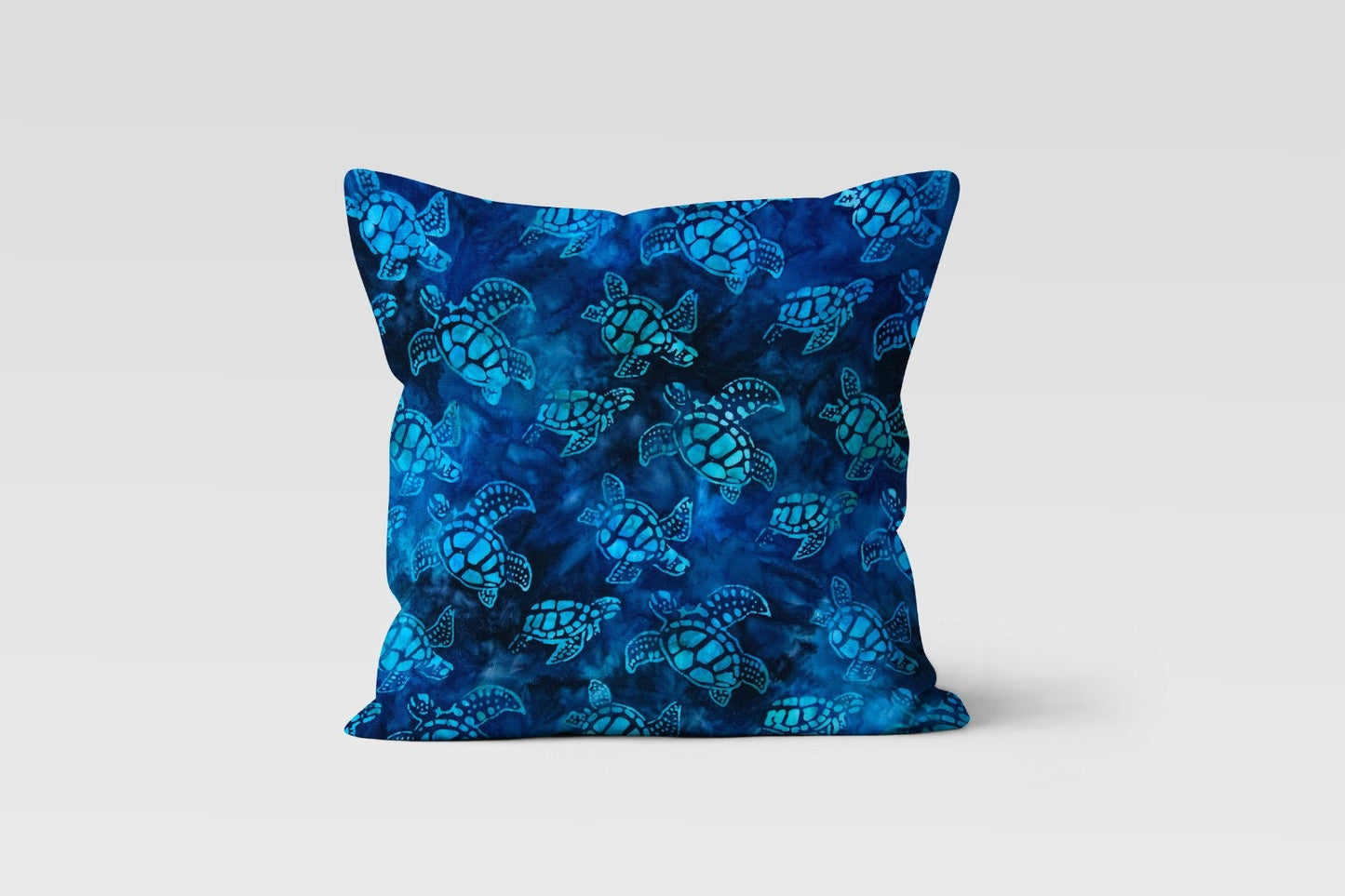Sea Theme Cushion Cover with Coral Pattern Beach House Decor