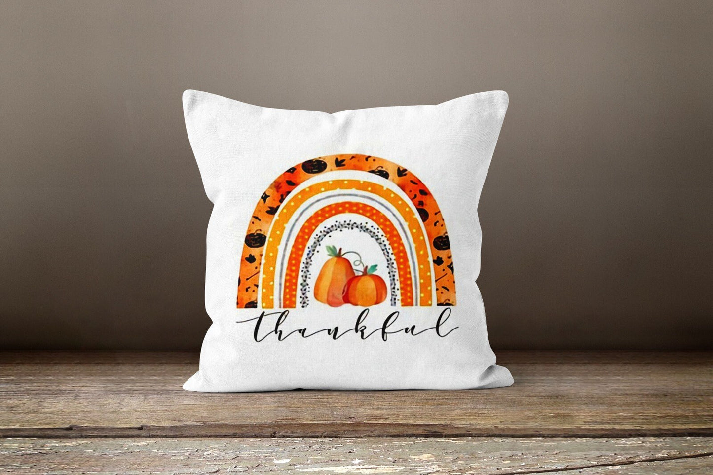 Autumn Leaves Farmhouse Home Decor Printed Cushion Cover