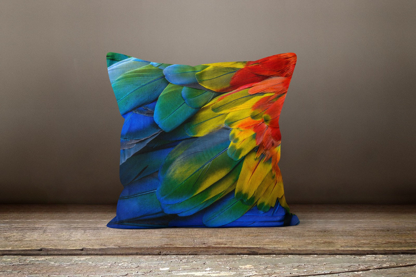 Colorful Polka Dot Cushion Cover, Vibrant Abstract Nature Decor