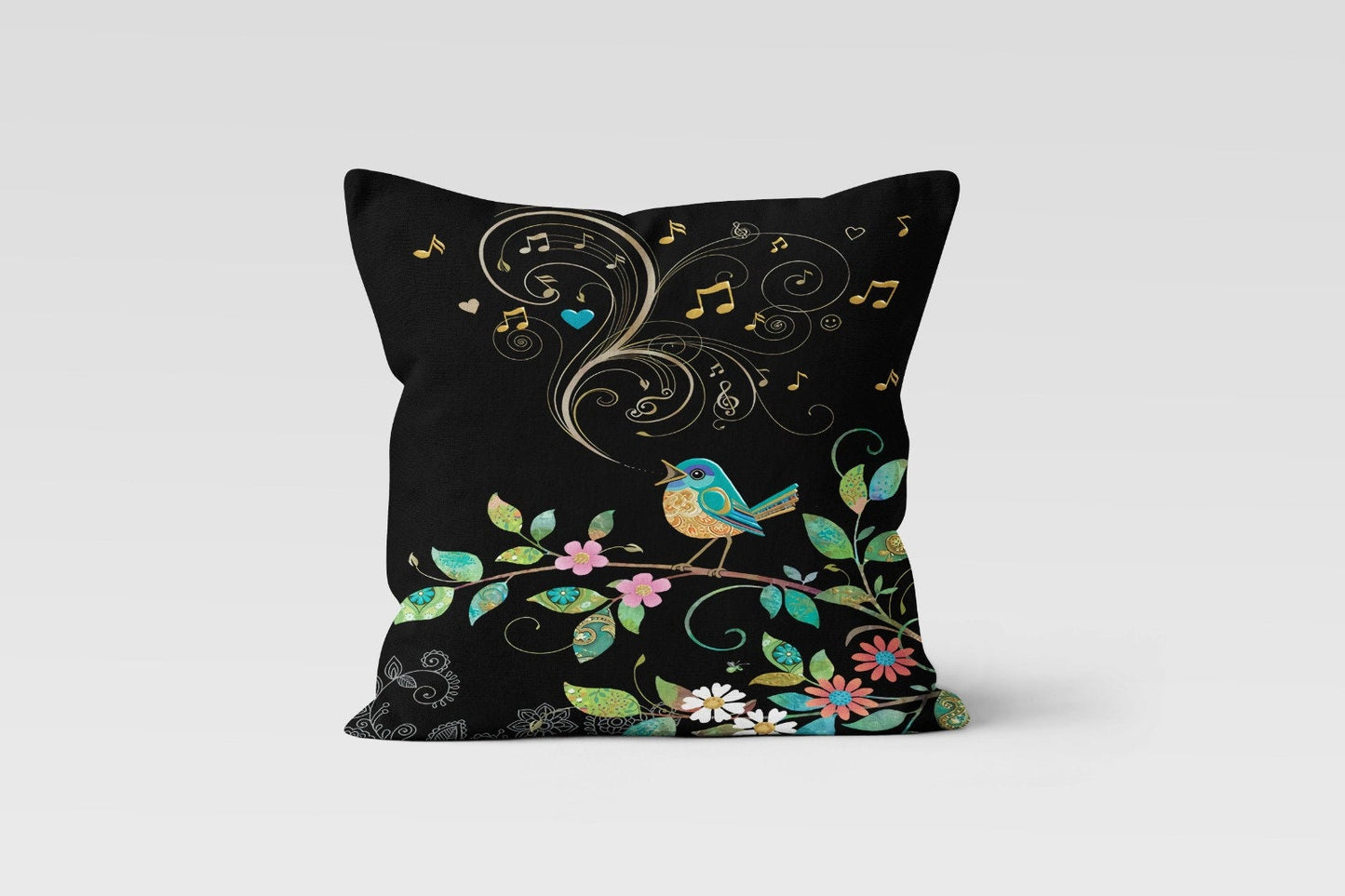 Musical Instrument Cushion Cover