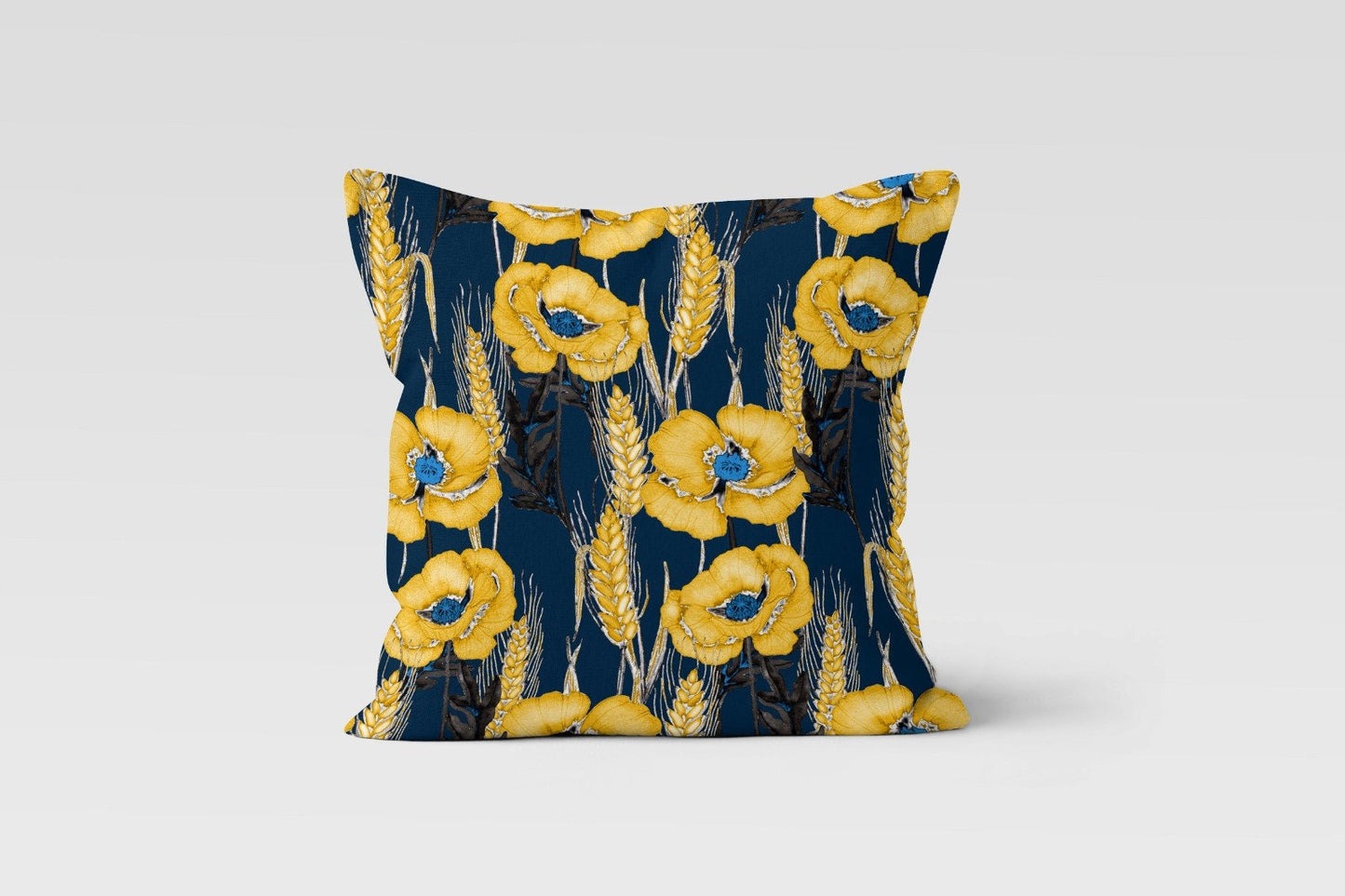 Abstract Flower Cactus Cushion Cover