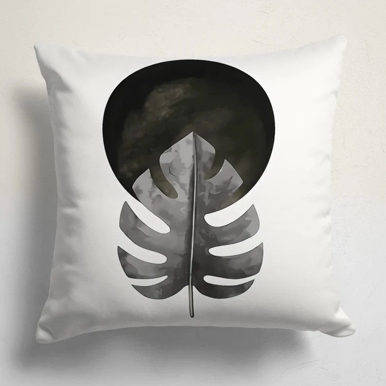 Abstract Geometric Minimalist Cushion Cover