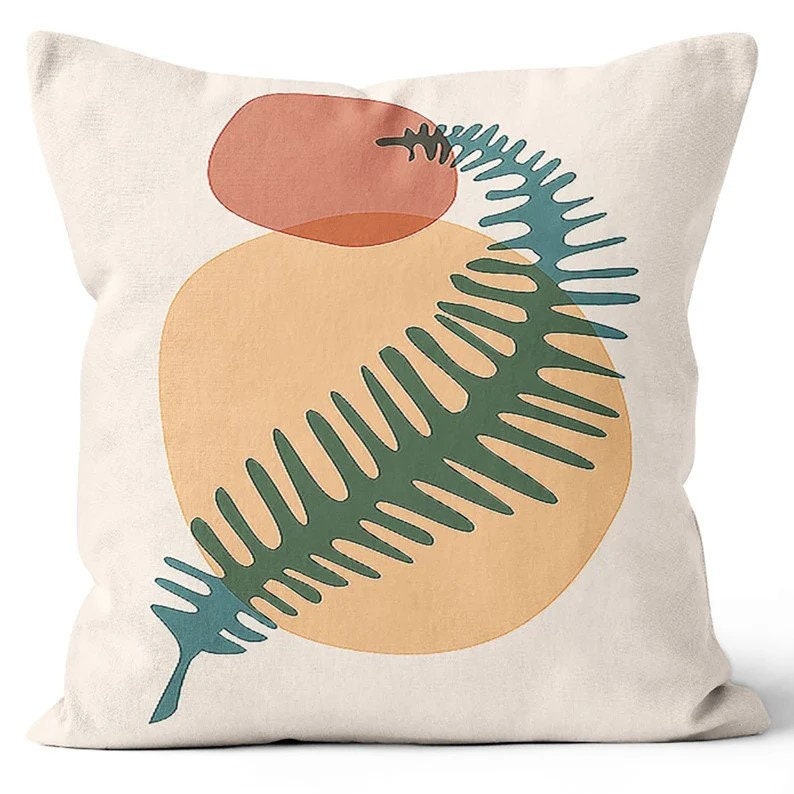 Abstract Decorative Cushion Cover Mid Century Modern Art