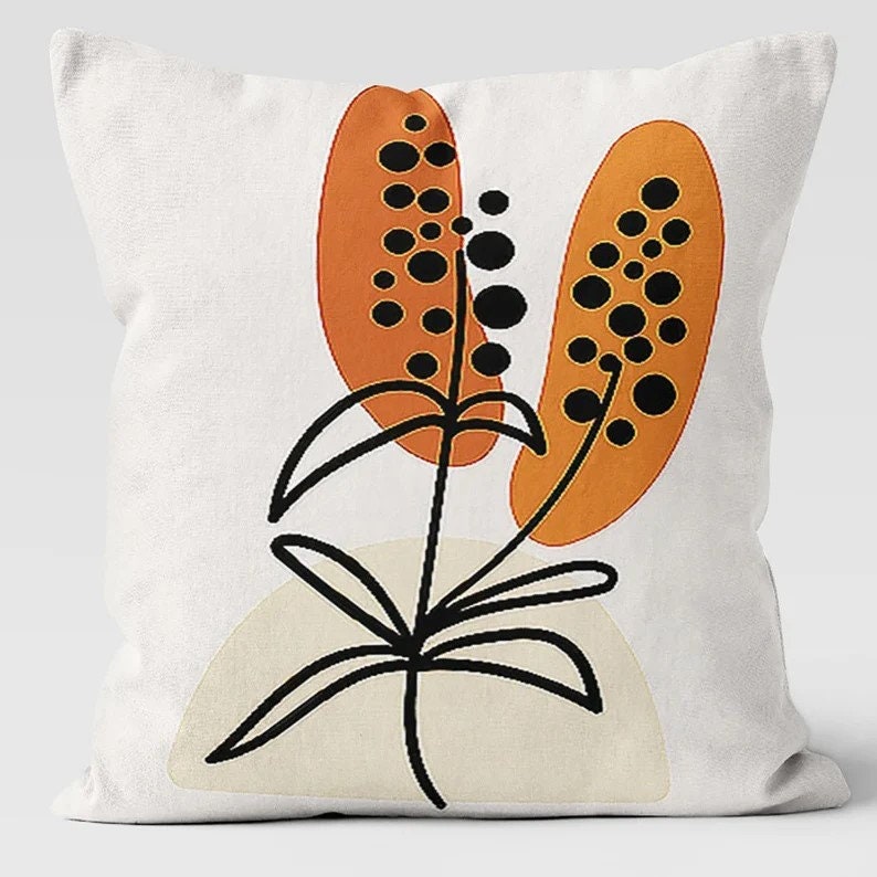 Abstract Decorative Cushion Cover Mid Century Modern Art