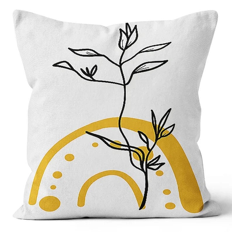 Abstract Decorative Cushion Cover Mid Century Modern Art