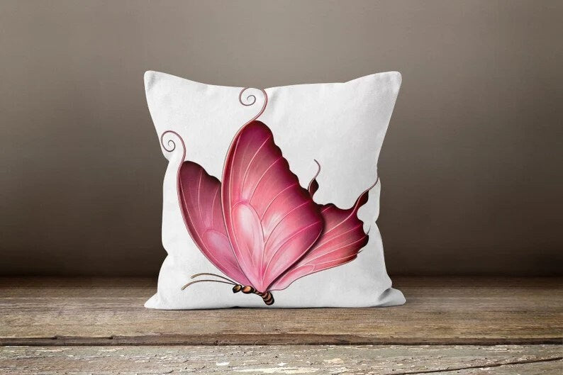 Cute Colorful Butterfly Decorative Cushion Cover