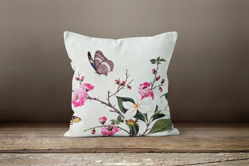 Cute Colorful Butterfly Decorative Cushion Cover